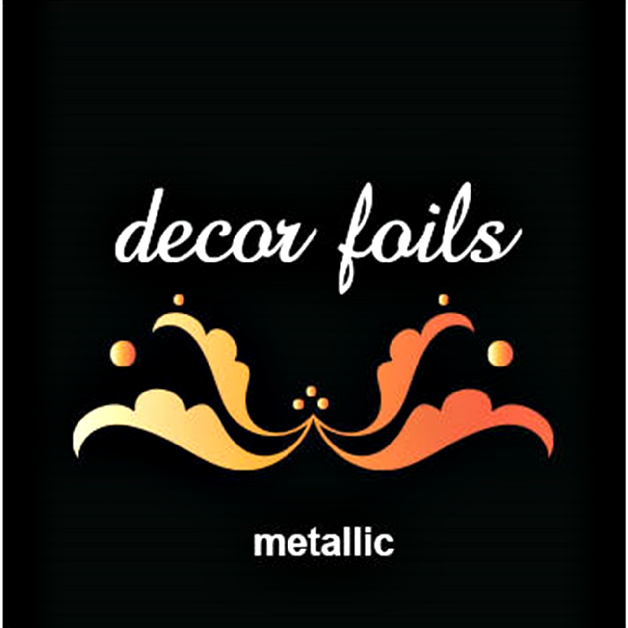 Set foita decor - metallic
